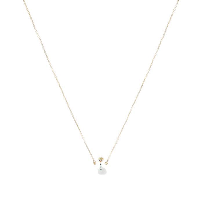 ALIITA★雪だるま ゴールド ネックレス★関税込