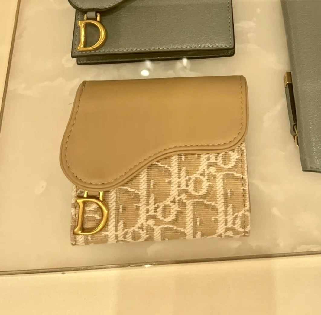 【DIORらしい魅力】DIOR -Saddle Lotus ウォレット