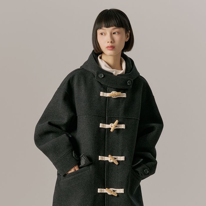☆韓国人気☆Heated Wool Melton Duffle Coat/全2色/URBANDTYPE