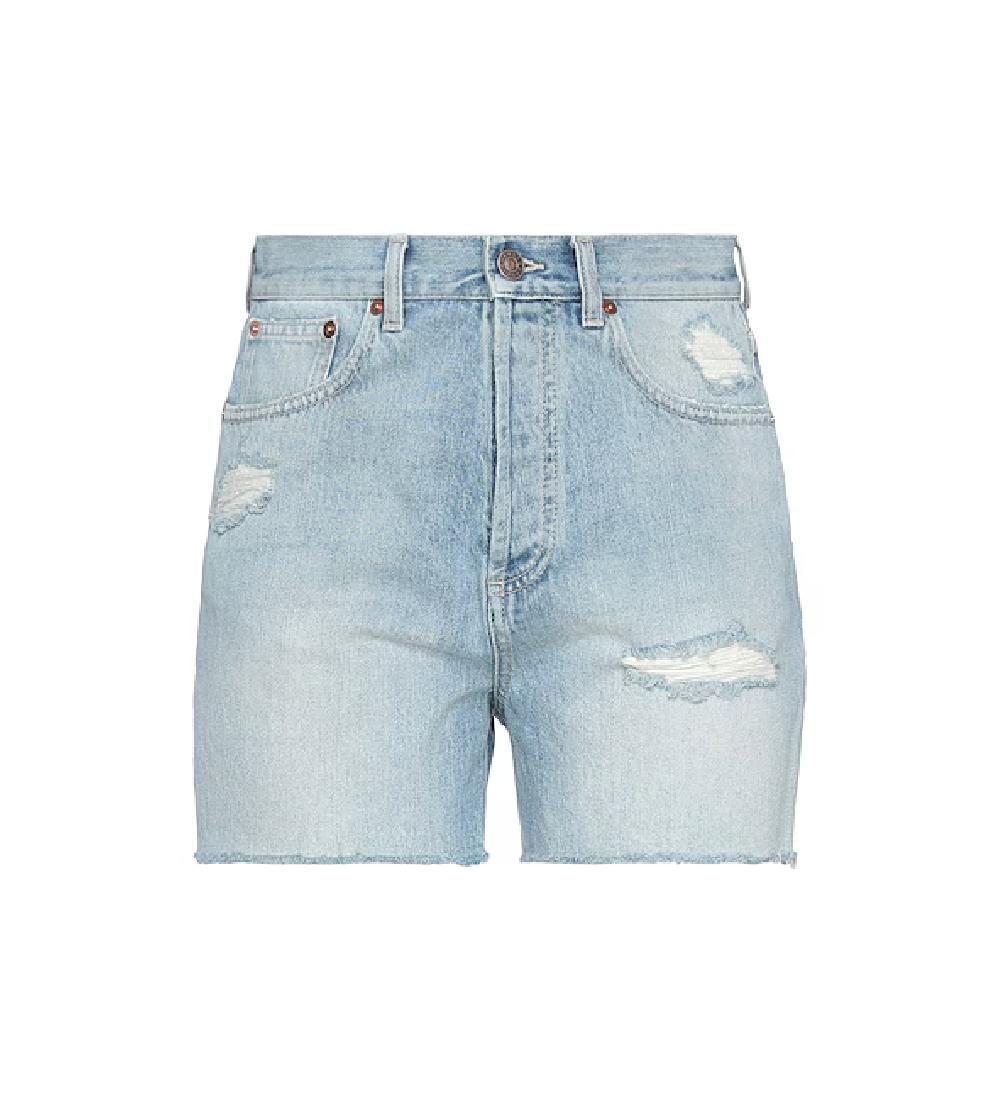 【gucci】デニムショートパンツ GUCCI グッチ ショートパンツ 46(M位) 青(デニム) 【古着】