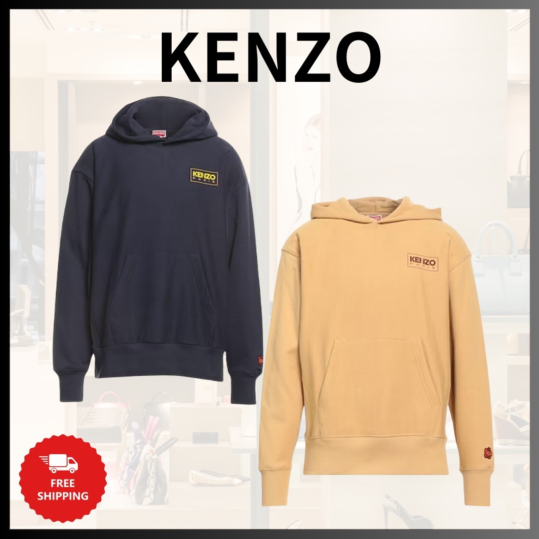 『KENZO』ブランドロゴフリース素材スウェット