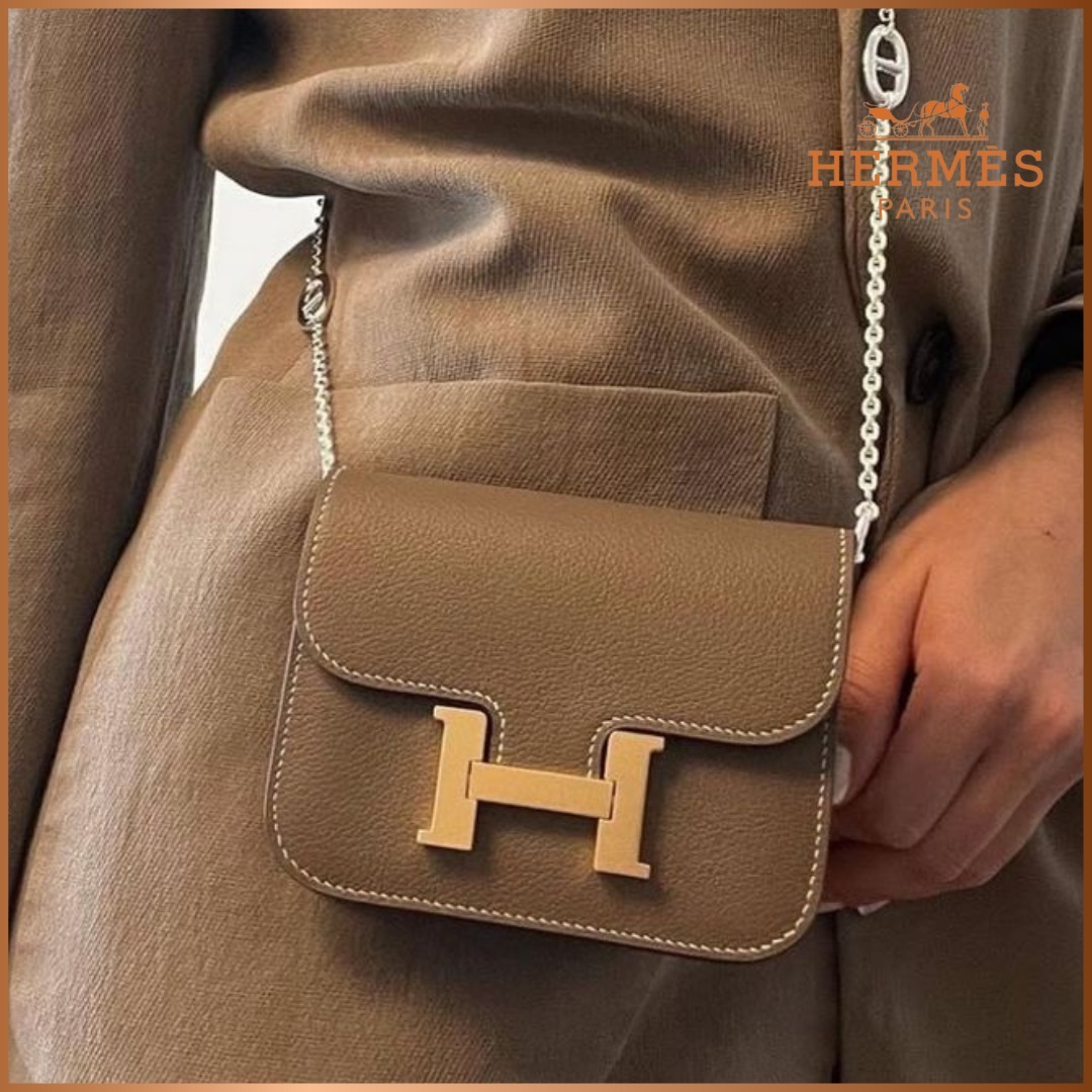 【上品な存在】◆HERMES◆ コンスタンス スリムウォレット