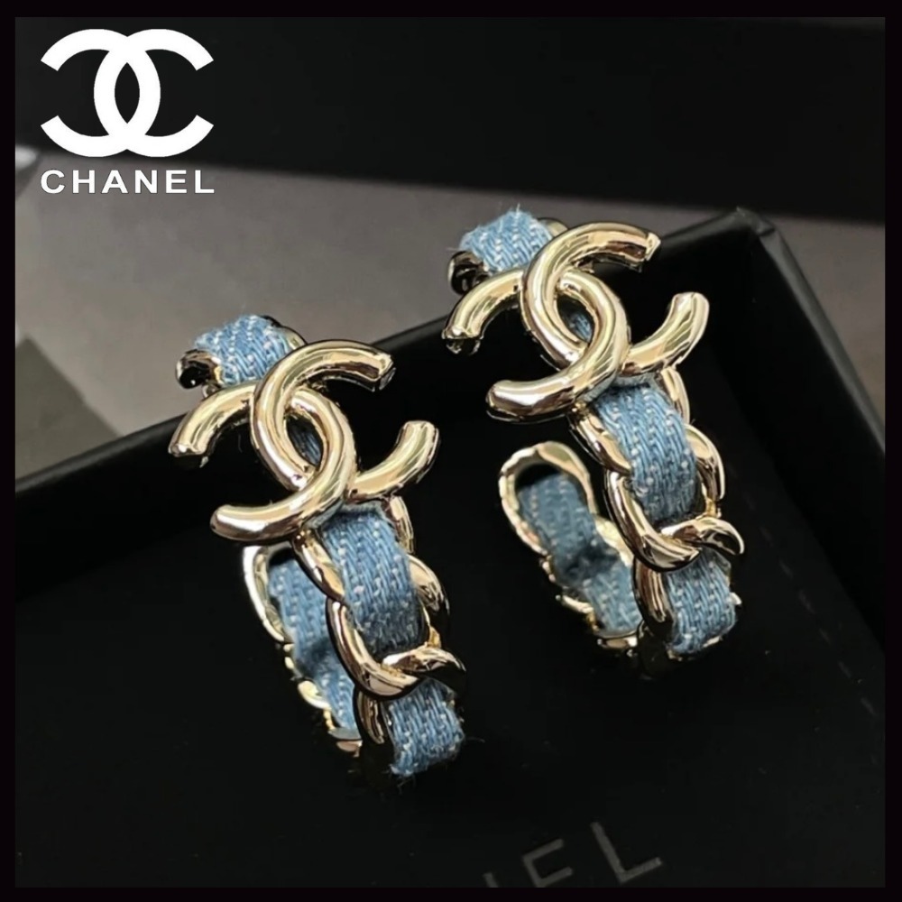 【デニムが可愛い♪】CHANEL ピアス