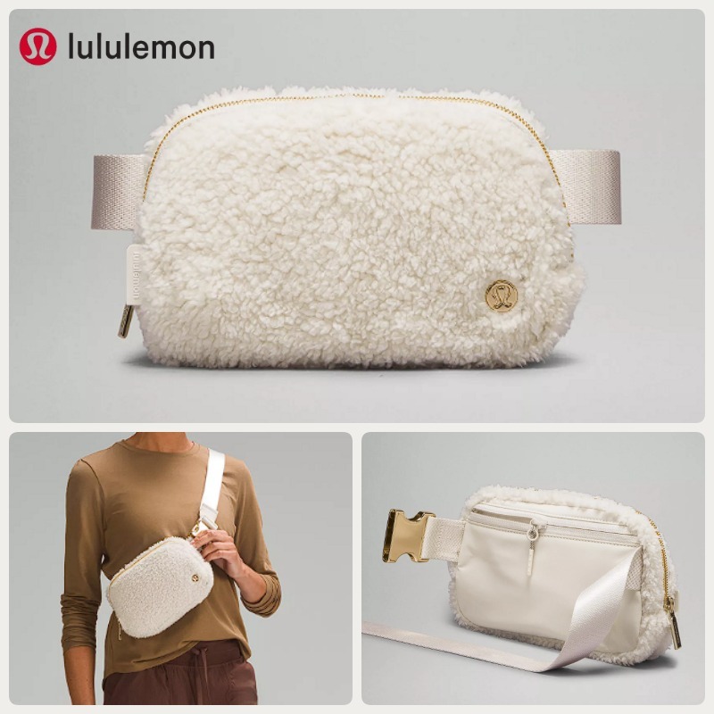 ★lululemon★ 運動に最適なボア ベルトバッグ