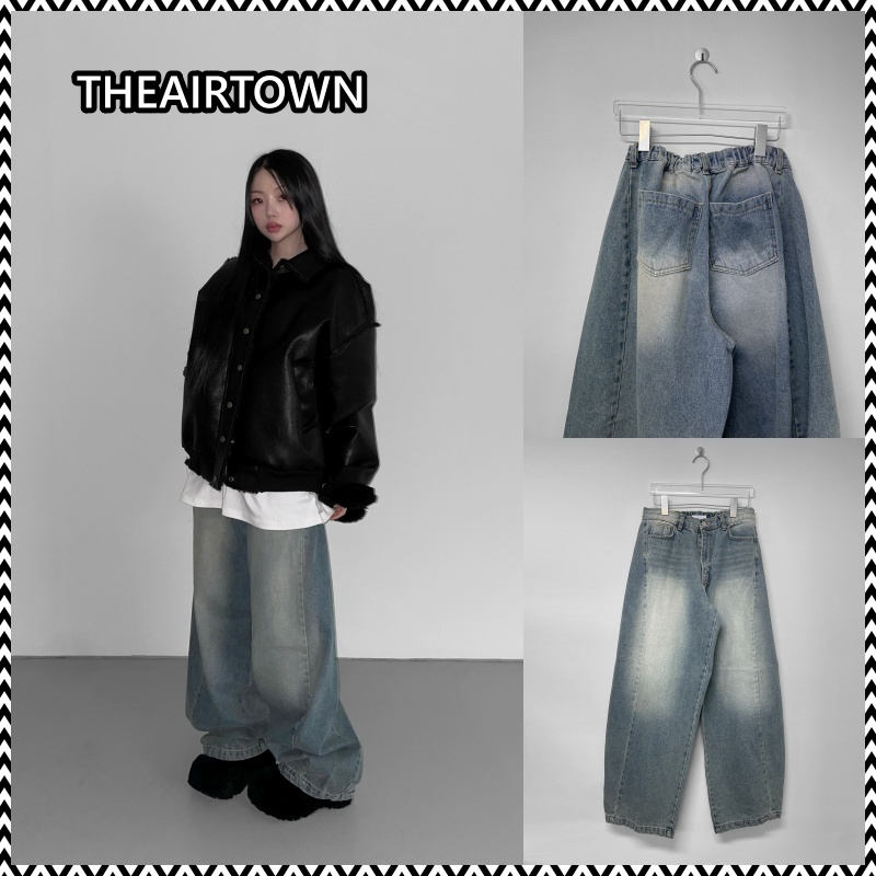 《THEAIRTOWN》 swing denim pants