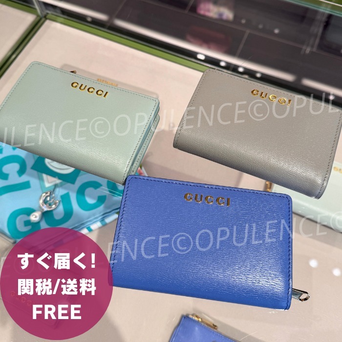 GUCCI グッチ 人気 スクリプト ジップアラウンドウォレット/財布