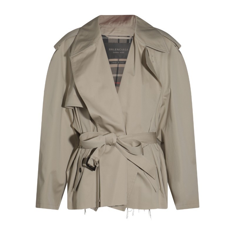 トレンチコート BALENCIAGA SS25 Balenciaga Jackets Beige (814615 TBP019501)