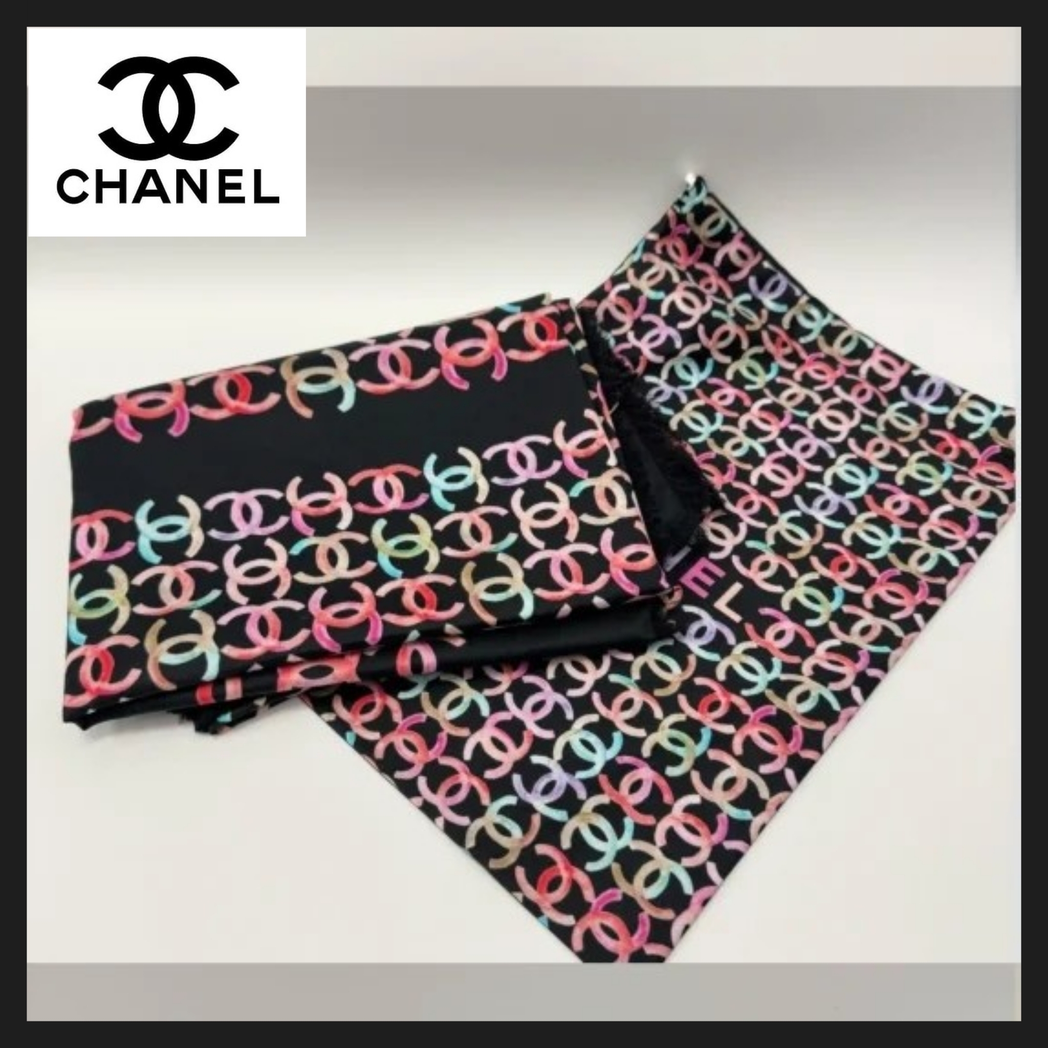 【CHANEL】さりげなく華やかに♪シャネル スカーフ ストール