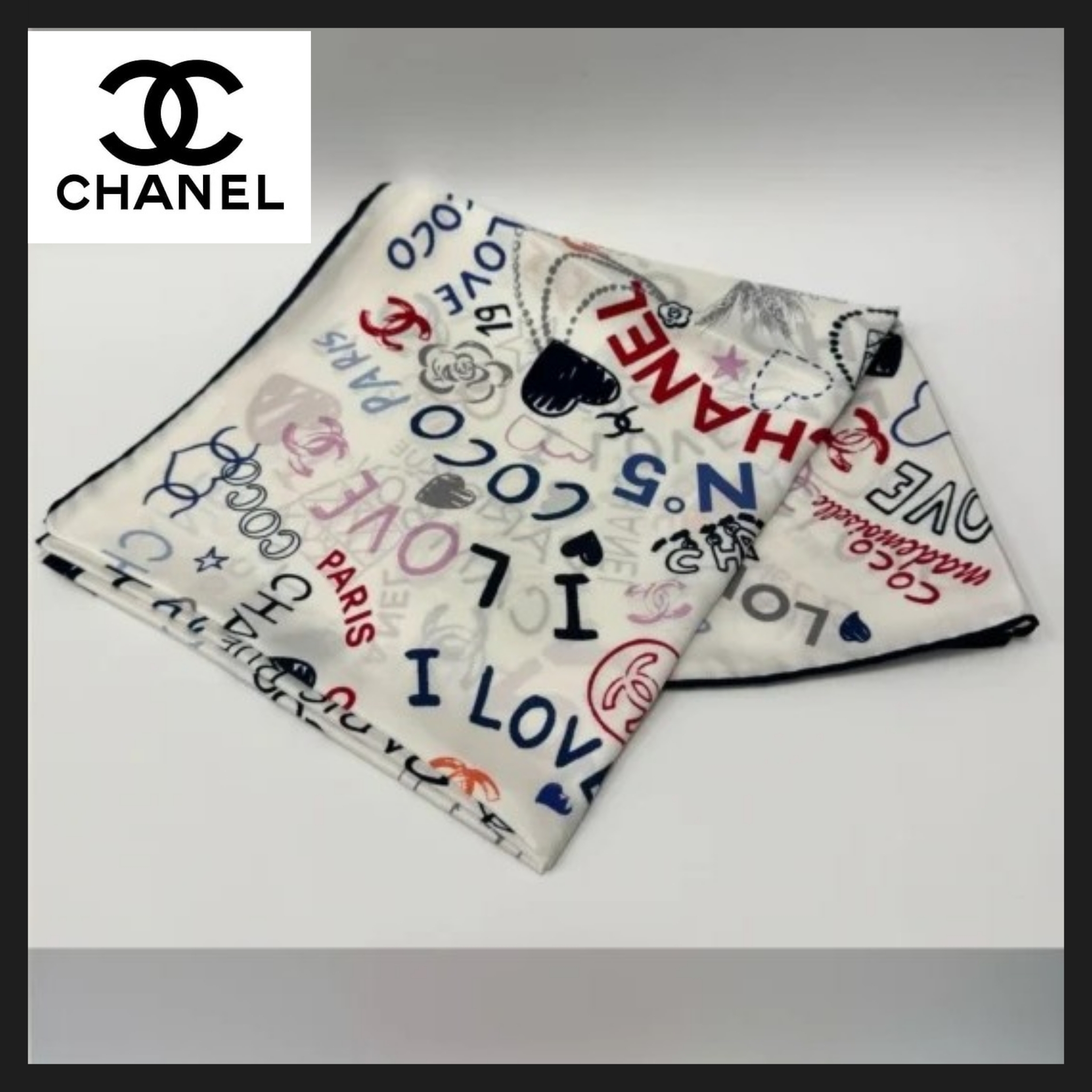 【CHANEL】華やかなアクセントに♪シャネル ストール スカーフ
