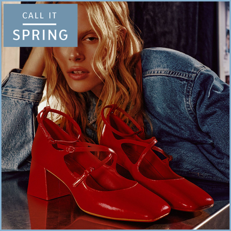 ★Call It Spring★クロスストラップ★メリージェーンパンプス★ Call It Spring☆ クロスストラップ・メリージェーン (Call It