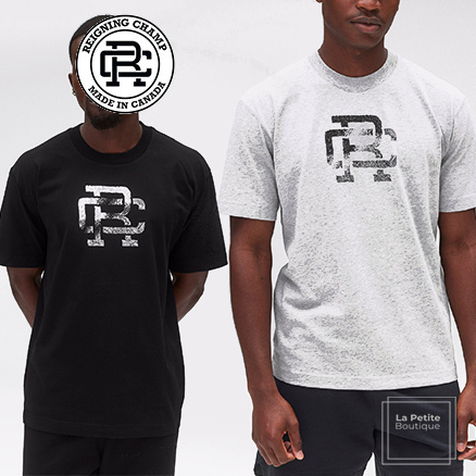 【Reigning Champ】ロゴ☆Midweight Jersey RC Imprint☆Tシャツ