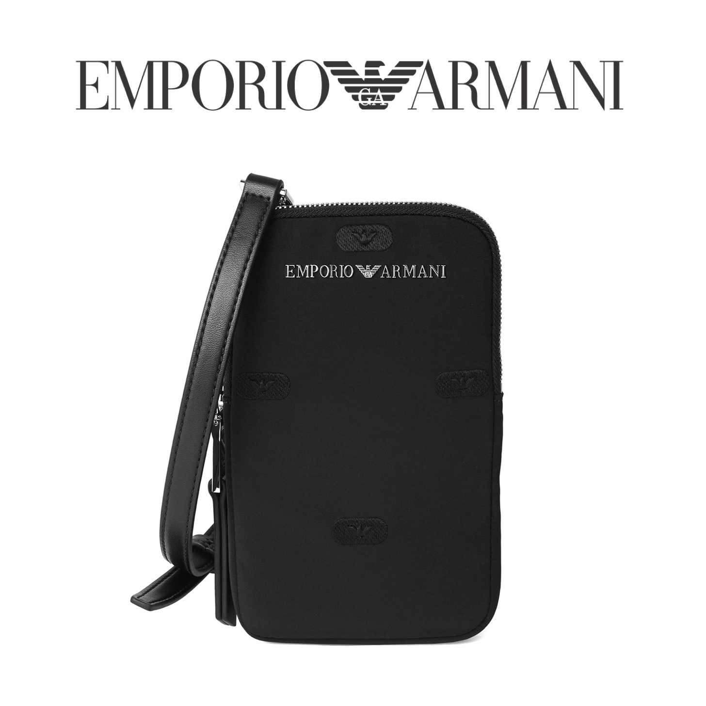 ★ EMPORIO ARMANI ★ ロゴ MESSENGER ショルダーバッグ