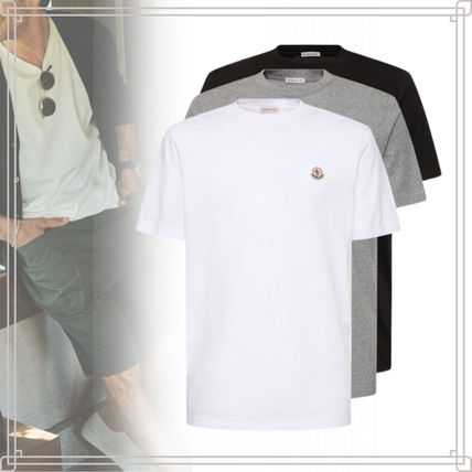 ◆完売必至◆【Moncler】ロゴパッチ コットンTシャツ 3枚パック 3枚セット MONCLER(モンクレール) - 海外通販のBUYMA