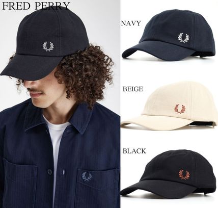 ネイビー（紺）系 FRED PERRY(フレッドペリー) 帽子(レディース