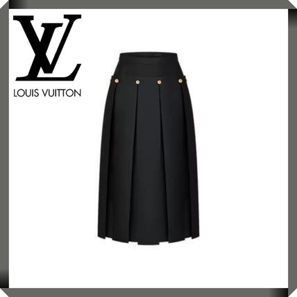 【エレガントなボックスプリーツ】◆Louis Vuitton◆スカート モノグラム アクセント プリーツスカート ｜ルイ・ヴィトン 公式