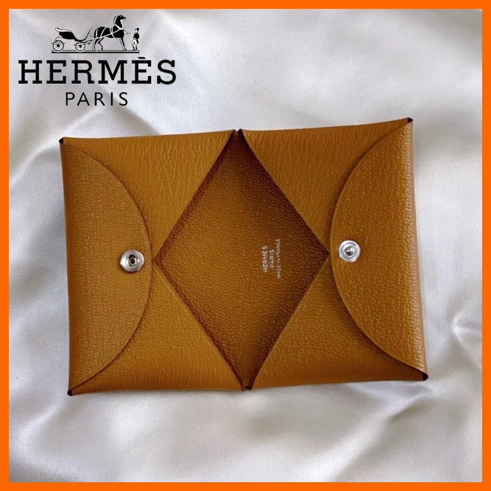 【ご褒美に☆】HERMES カルヴィ カードホルダー