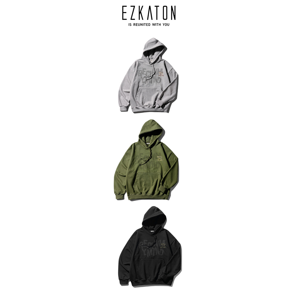 【EZKATON】24FW★ Escape Heavy Cotton Hoodie