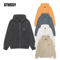 [STUSSY] SMOOTH STOCK ZIP HOODIE PIGMENT DYED ☆送料込☆