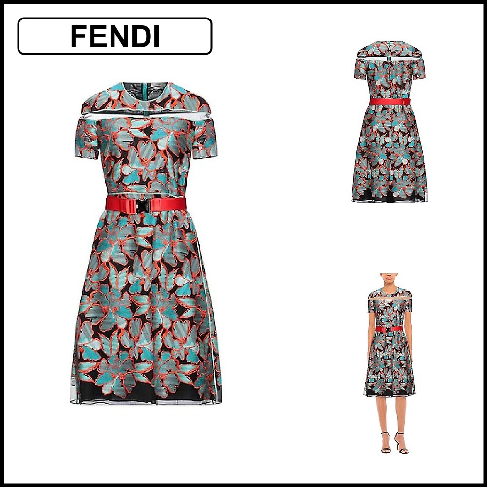 【FENDI】オフィスワンピース