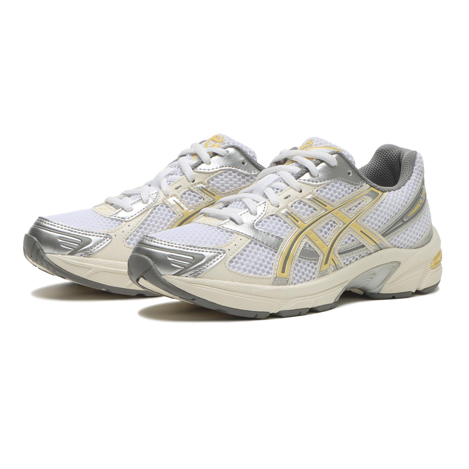 国内配送 asics GEL-1130 WHITE/FADED YELLOW