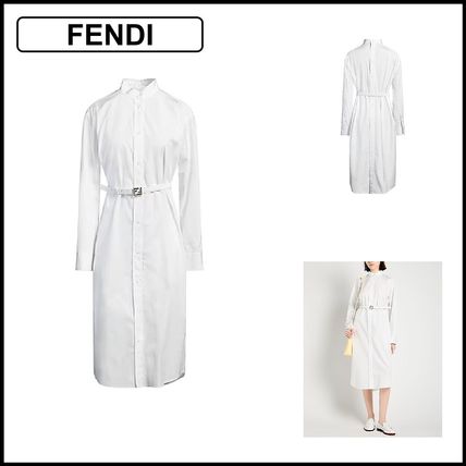FENDI フェンディ ワンピース 40(M位) 白 【古着】