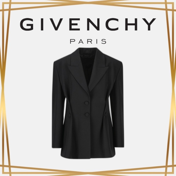 関税送料無料 GIVENCHY シングルブレスト ジャケット