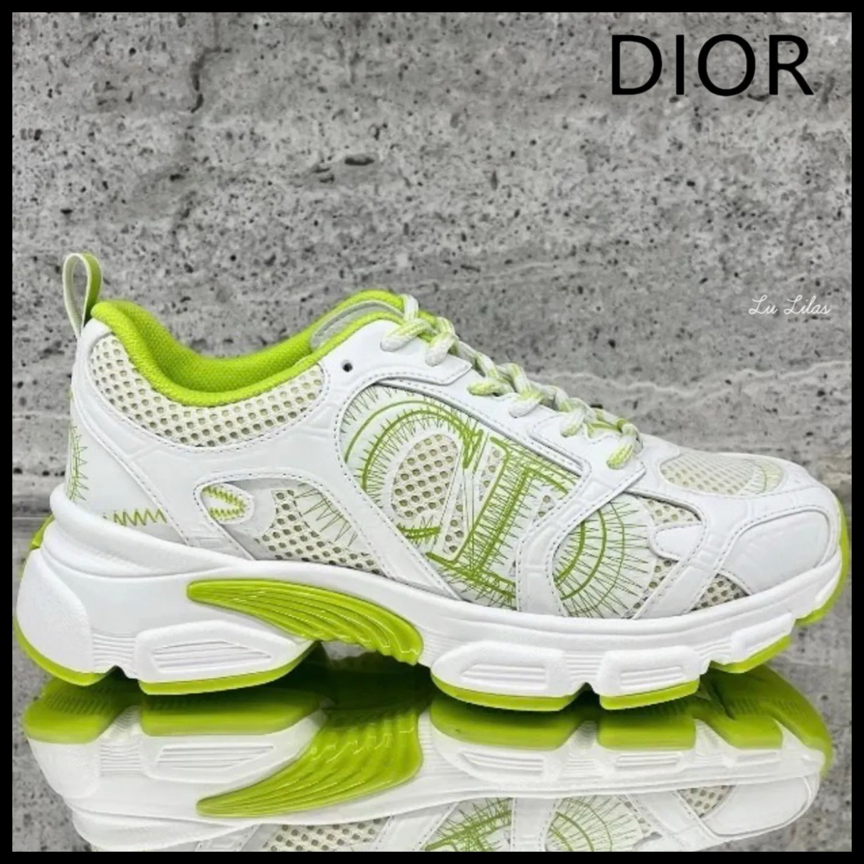 日本未入荷カラー♪【DIOR】Chrono スニーカー 黄色