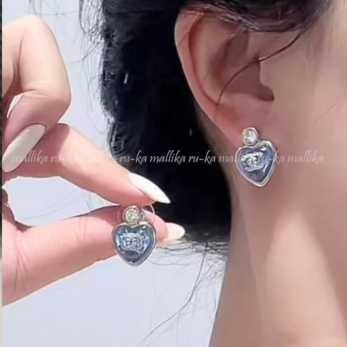 *ハートで視線独占♡*【CHANEL】シャネル ピアス 希少品！CHANEL♡チェーンピアス ハート ヴィンテージ ピアス