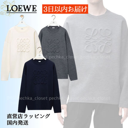 LOEWE - 新品未使用 ロエベ loewe ネイビー 紺 ニット セーター