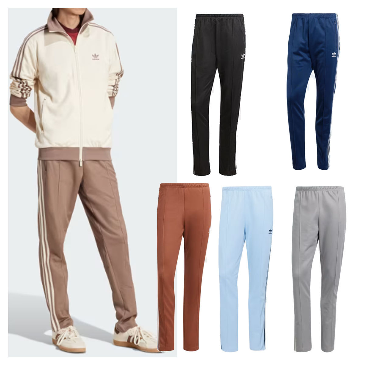 トラックパンツ・ジャージ ADIDAS ADICOLOR CLASSIC BECKENBAUER Track pants 5FT210