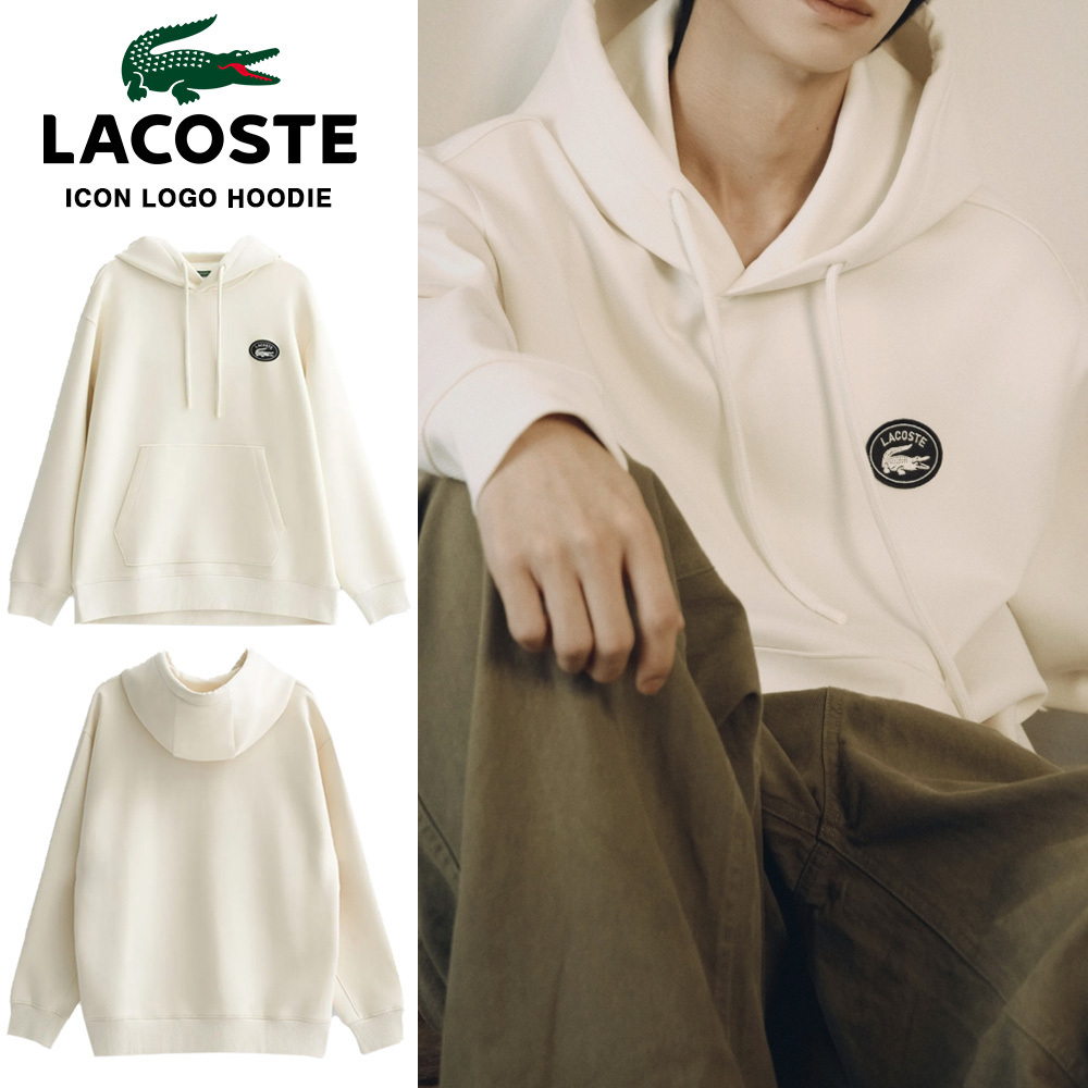 【LACOSTE】★日本未入荷★ICON LOGO HOODIE★正規品★