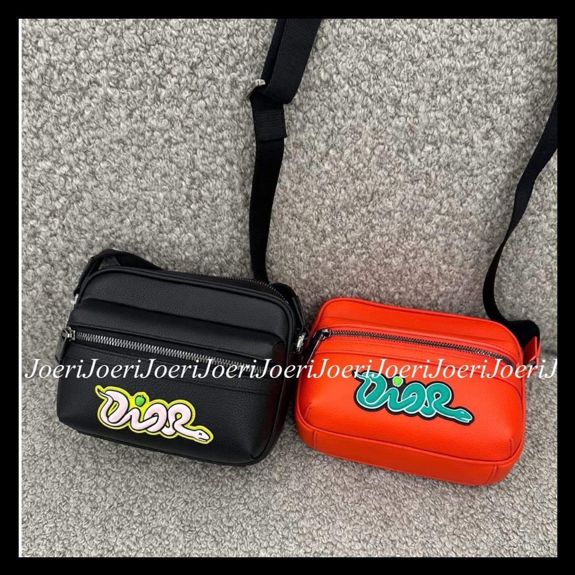 【素敵♪】DIOR AND KAWS Rider 2.0メッセンジャーバッグ ミニ