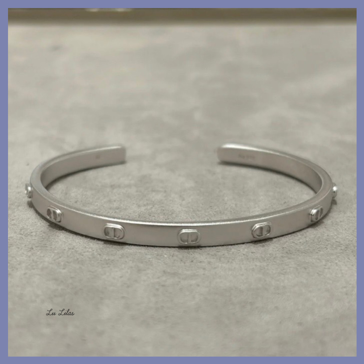 【細身できれいめ★】DIOR CD Icon バングル