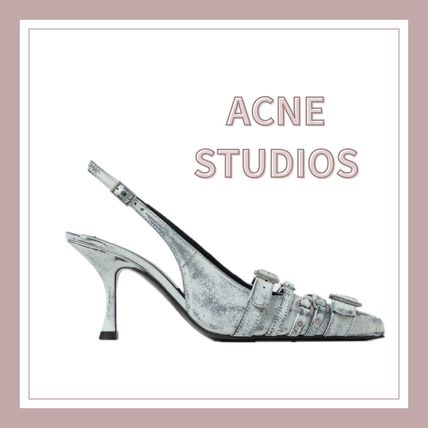 【Acne Studios】国内発送★レザーヒール Acne Studios(アクネストゥディオス) パンプス(レディース