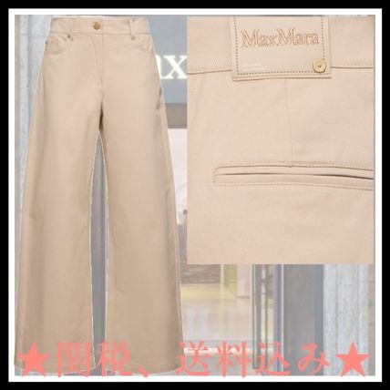 ★S Max Mara★Marianna ミドルライズデニムワイドジーンズ ☆S Max Mara☆Marianna ミドルライズデニムワイドジーンズ (S