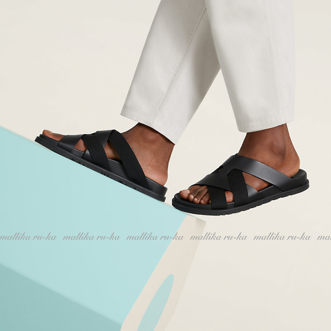 オシャレメンズに☆【HERMES】エルメス サンダル カジミール