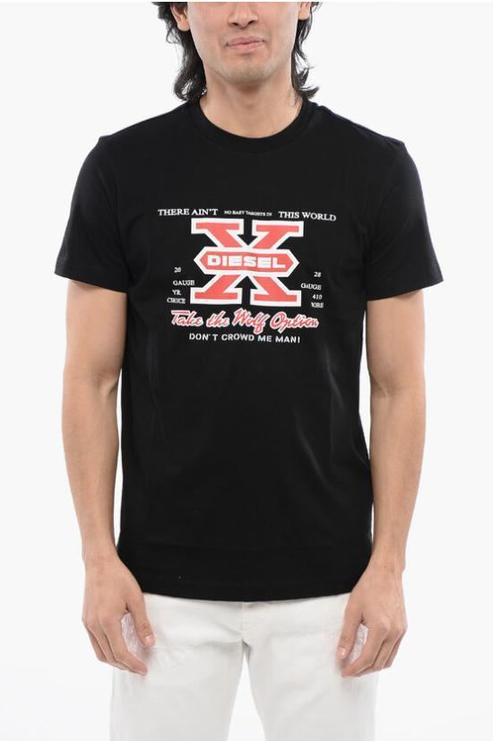 Tシャツ・カットソー DIESEL Men T Shirts A03849 0GRAI 9XX Black