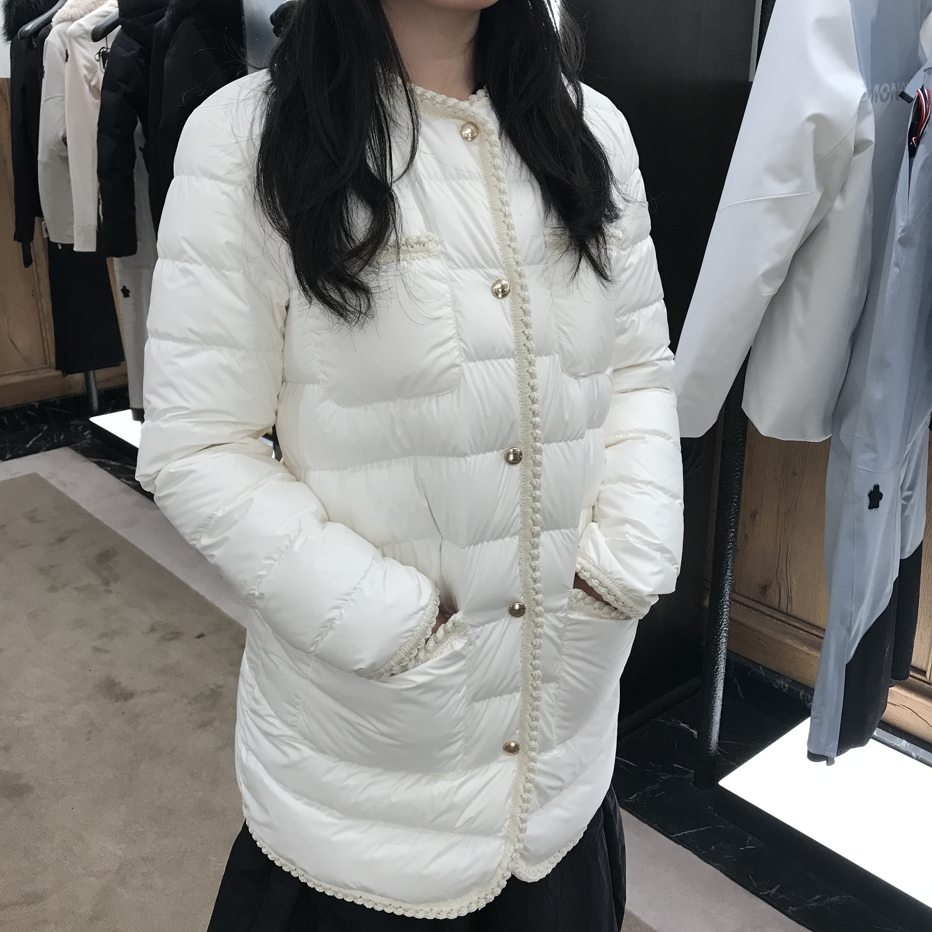 楽天市場】モンクレール MONCLER ダウン レディース ダウン
