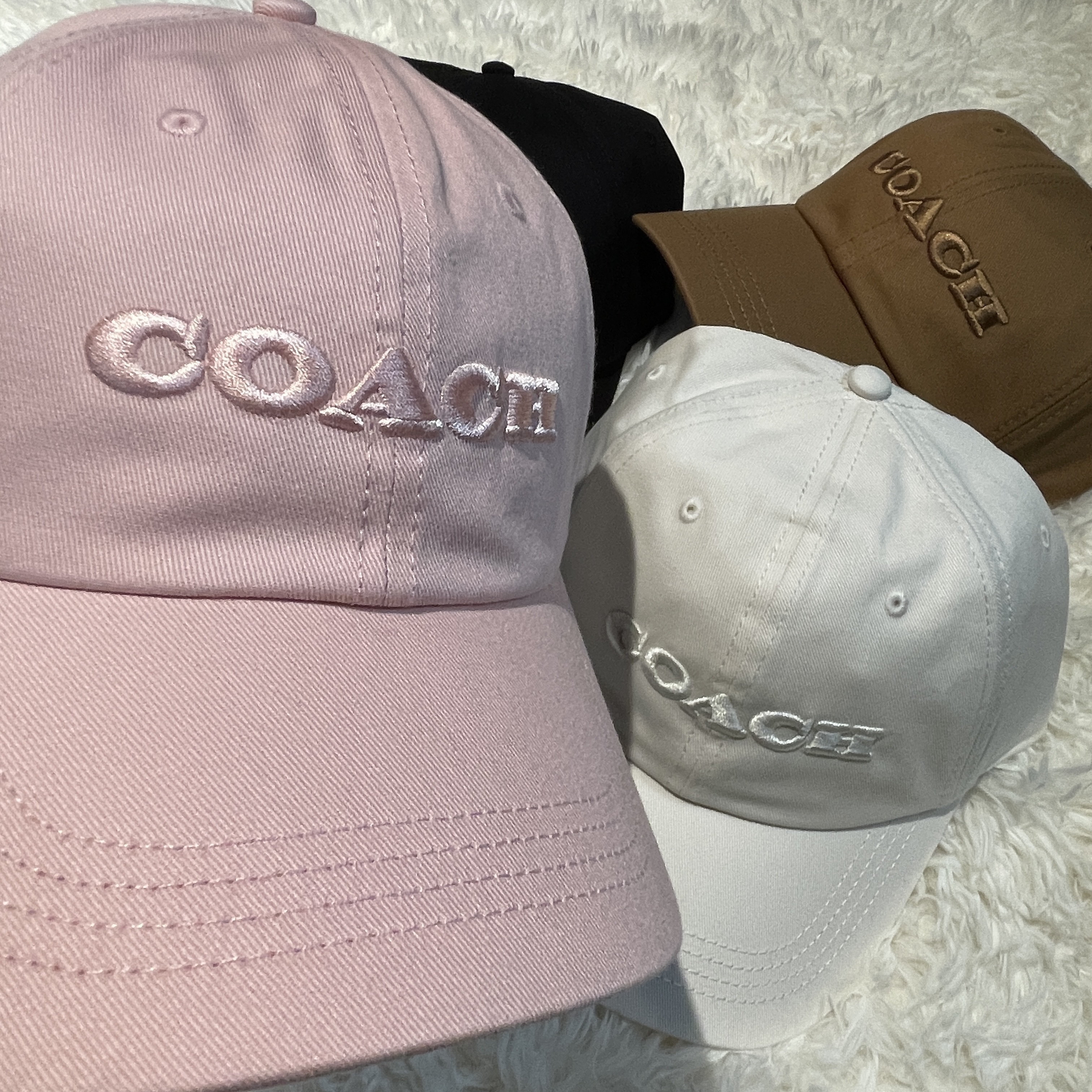 ★Coach★コーチ 刺繍ロゴ ベースボールハット キャップ 帽子