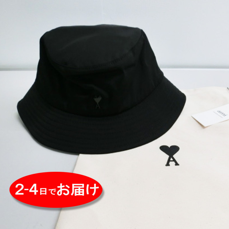 関送込★AMI ALEXANDRE★ami de coeur ロゴ バケットハット