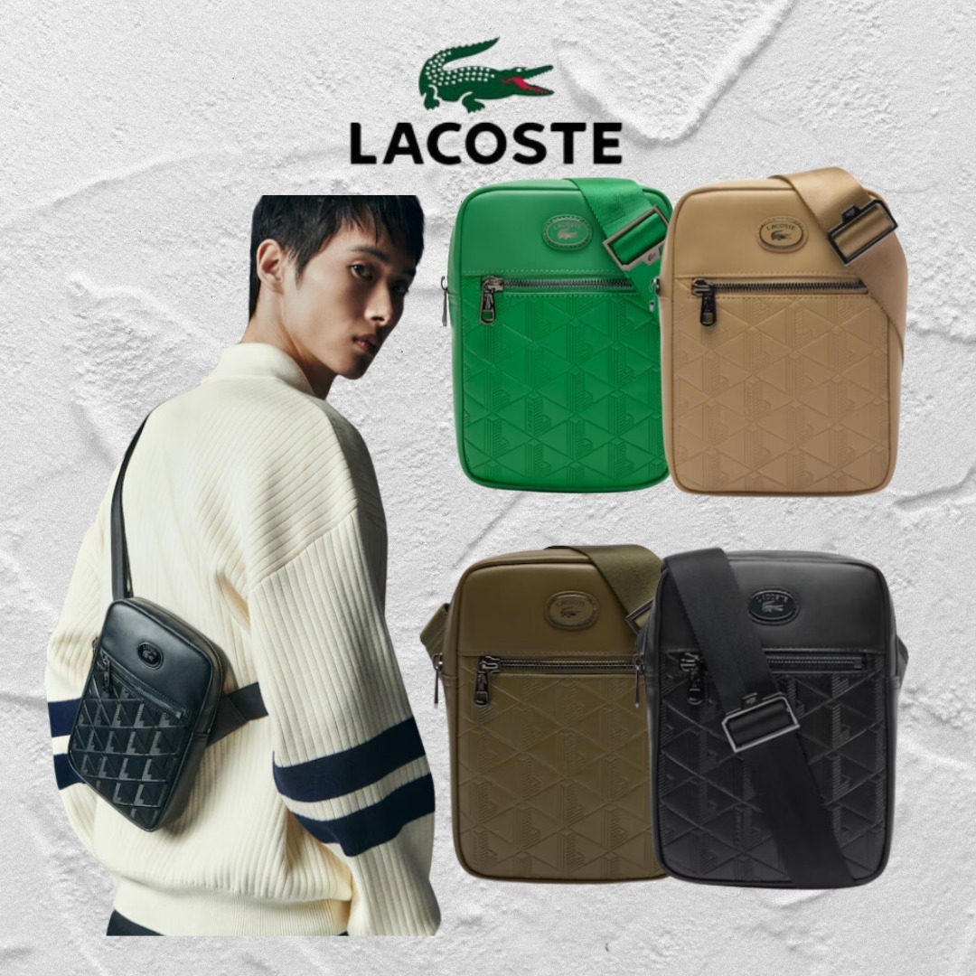 LACOSTE Nomogramme vertical cross ショルダーバッグ送料込