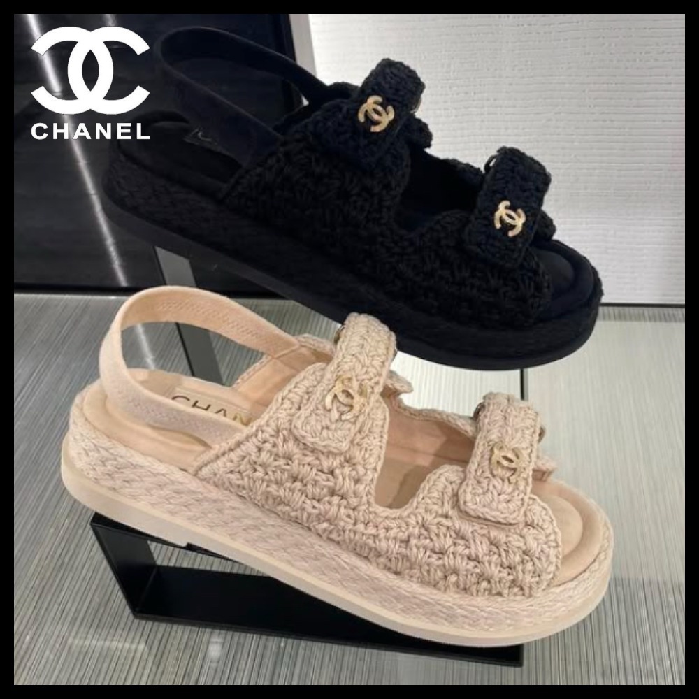 【個性的なデザイン☆】CHANEL サンダル