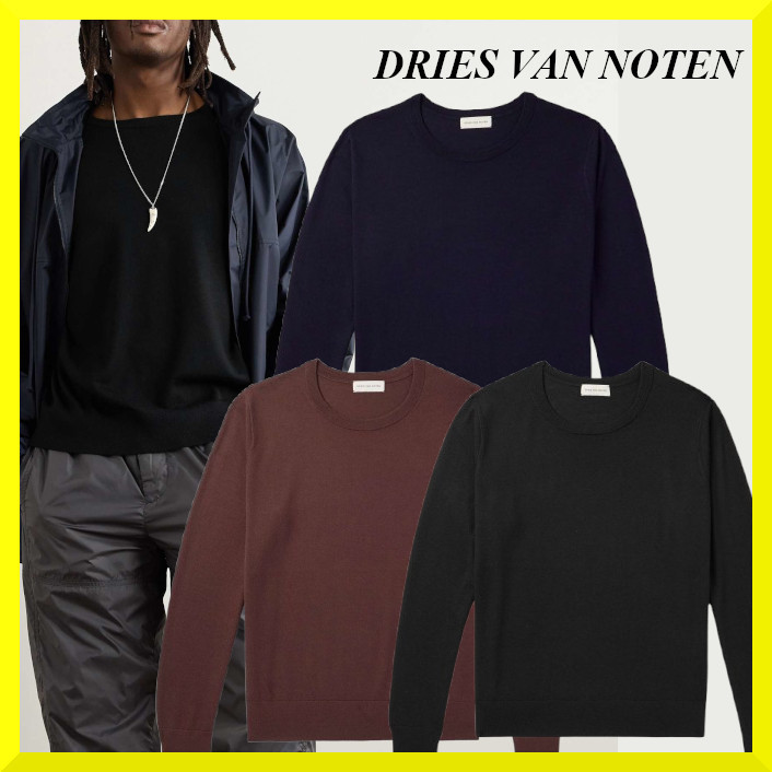 DRIES VAN NOTEN☆関税込☆メリノウール スウェットシャツ