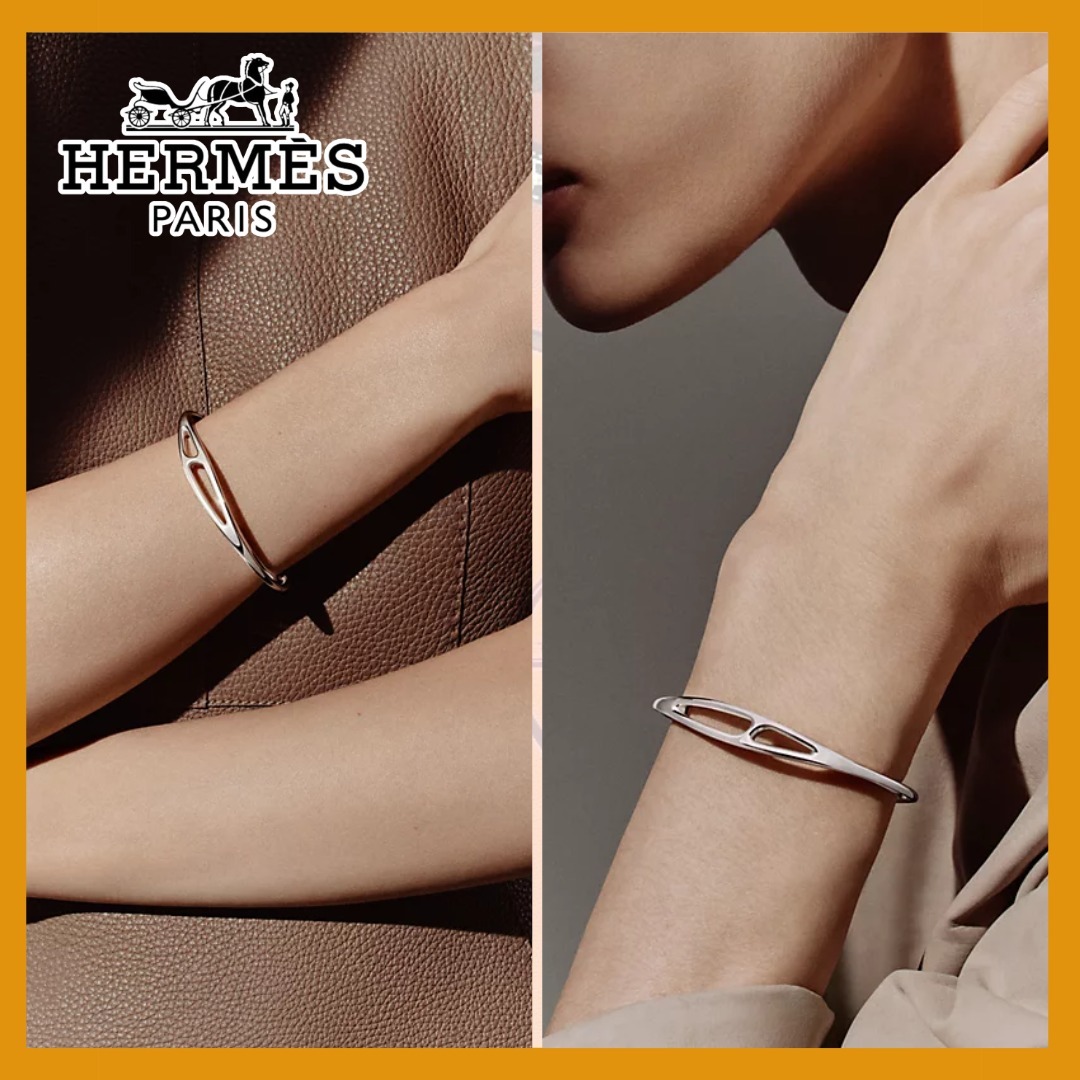 ☆大人気☆【HERMES】シェーヌダンクル パンク ブレスレット