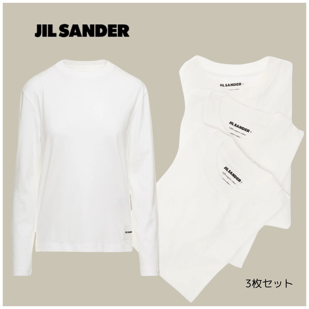 JILSANDER ジルサンダー 3 パック クルーネック T シャツ
