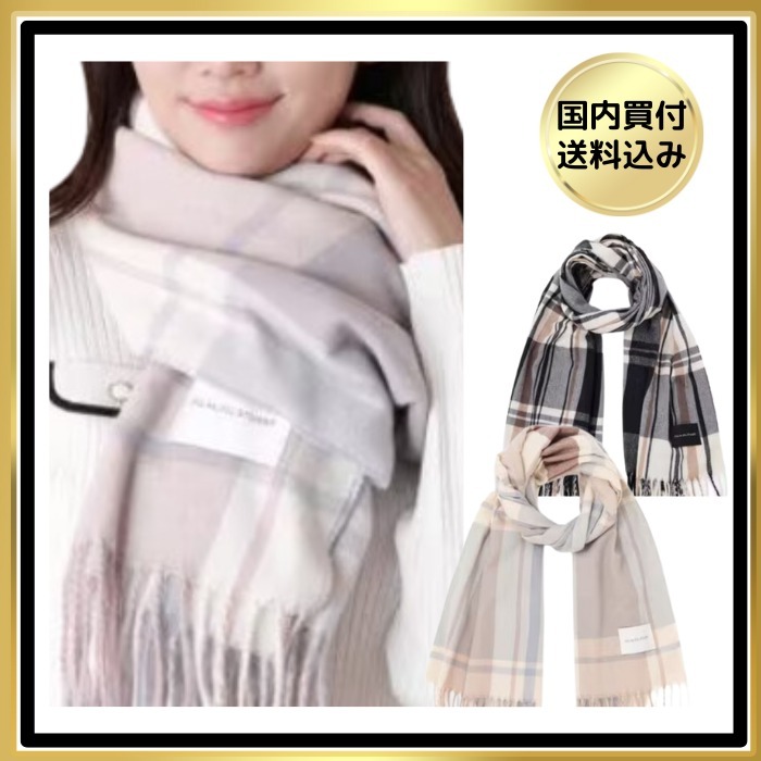 国内買付【JILLSTUART】エアリーチェックストール