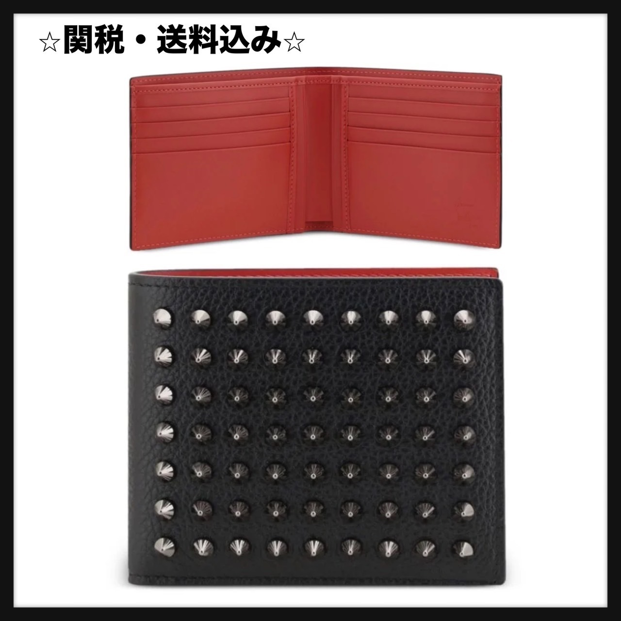 Christian Louboutin] ファンキースタッズ 二つ折り財布