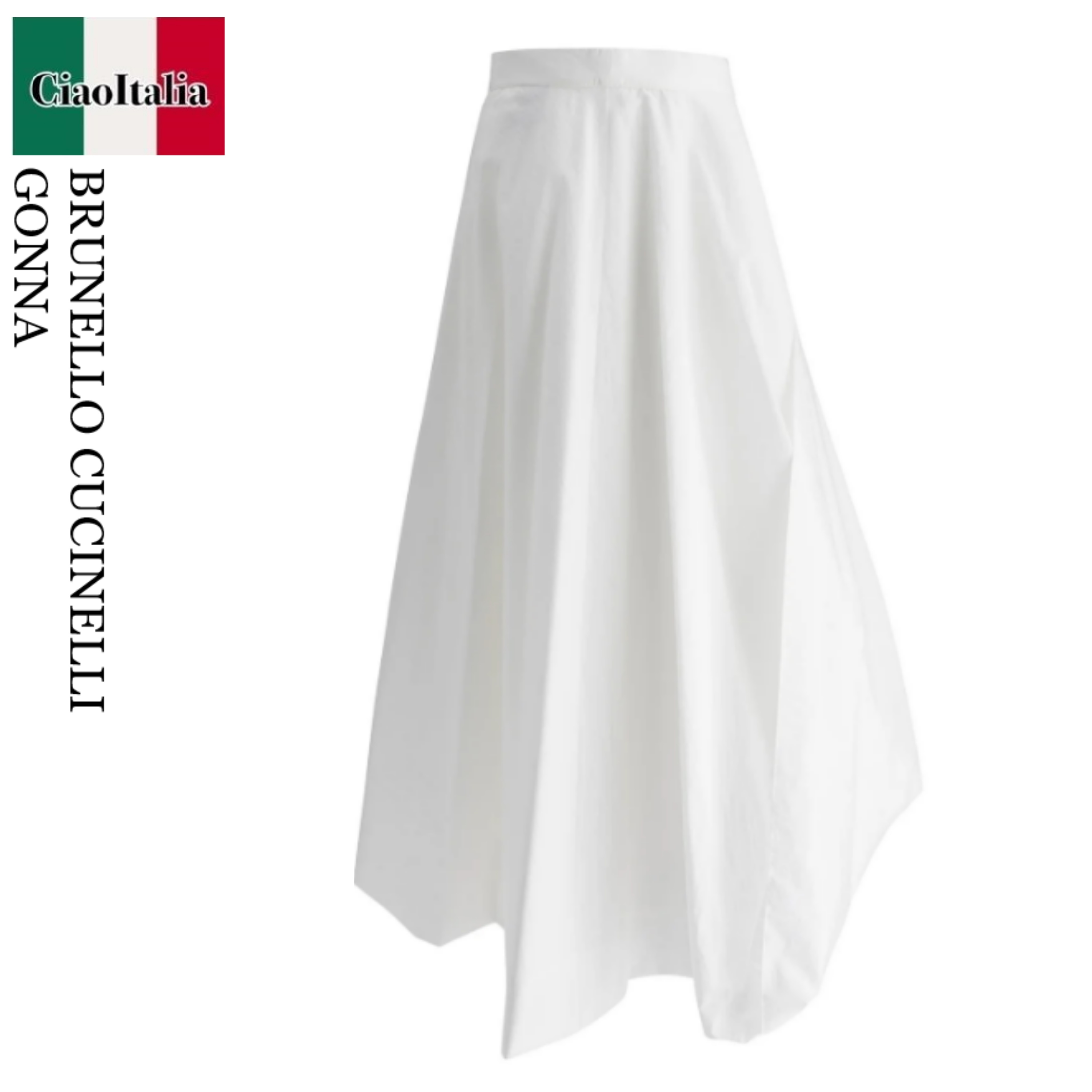 スカート Brunello Cucinelli Gonna Ampia In Cotone