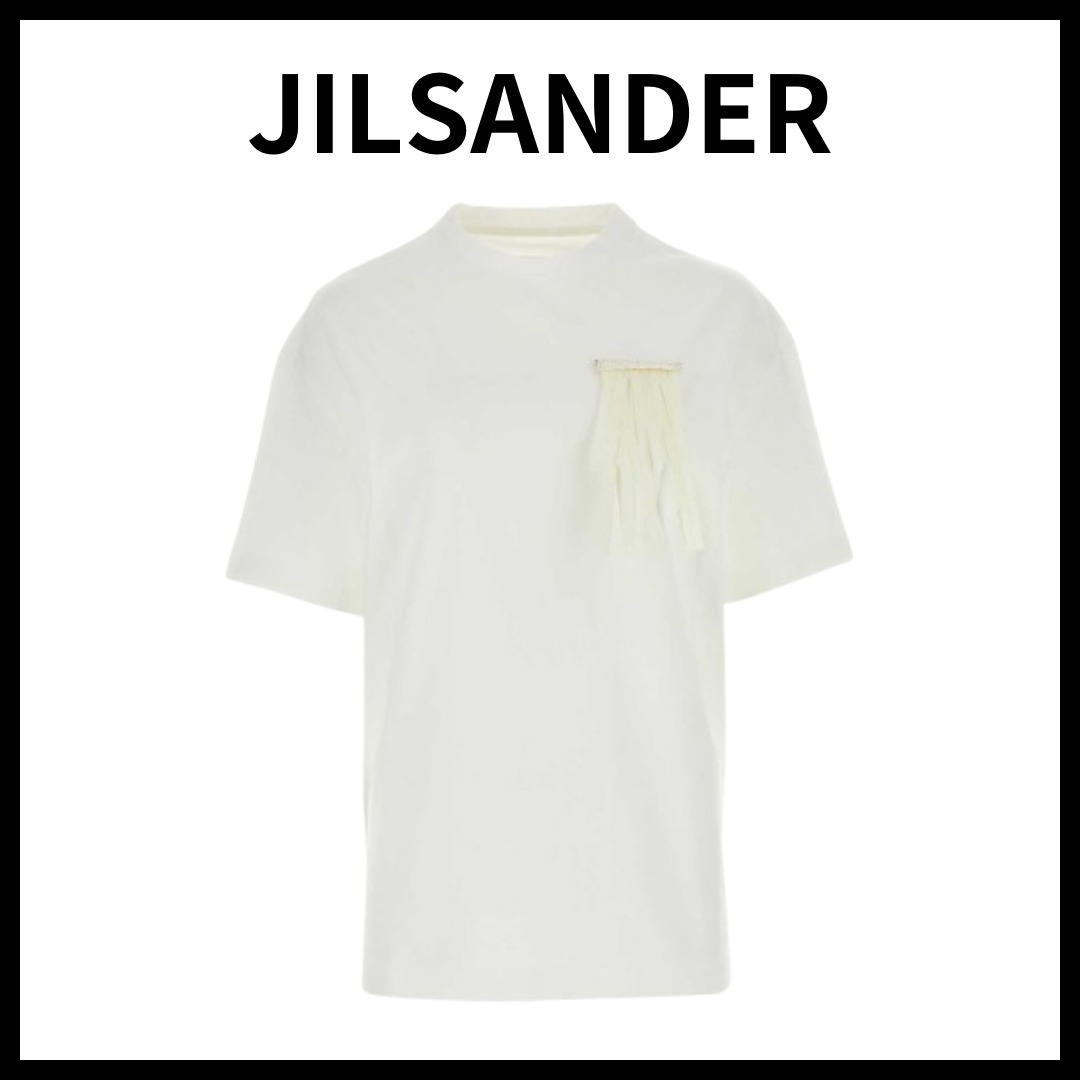 JILSANDER ジルサンダー ドロップショルダー Tシャツ ホワイト