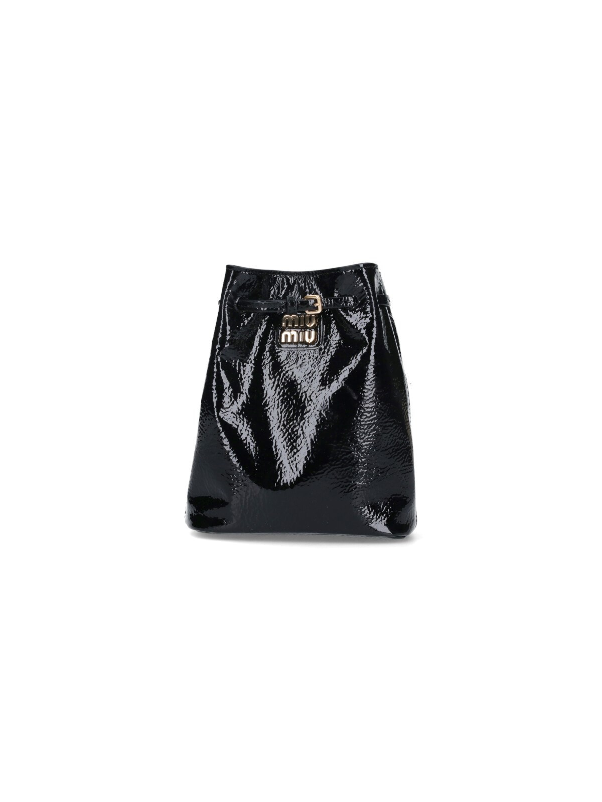 MIU MIU ミュウミュウ ロゴ バケットバッグ 関税送料無料